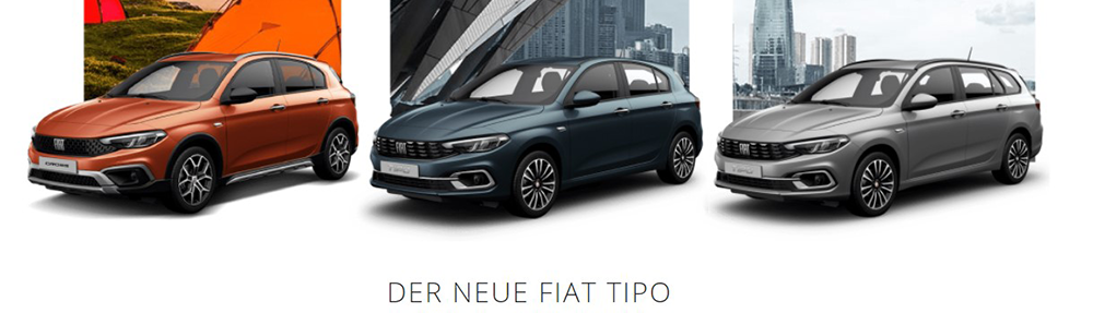 Probefahr-Kampagne Fiat Tipo